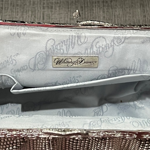 Vintage Whiting & Davis Silver Chainmail Clutch - Picture 10 of 10